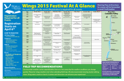Event Schedule  - Wings over the Rockies Festival
