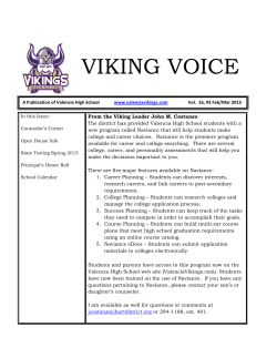 New Edition of the VIKING VOICE