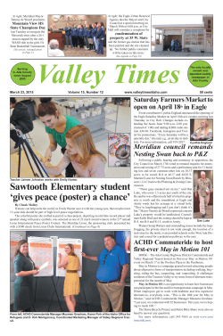 Meridian - Valley Times