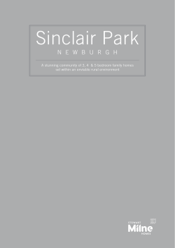 Sinclair Park - Stewart Milne Homes