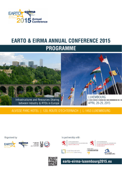 The Programme of the Conference is now available here