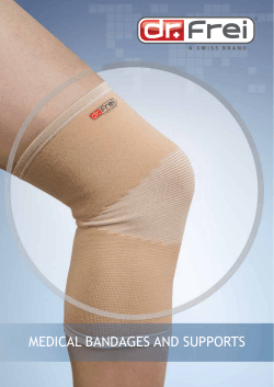 Medical bandages and supports - MedTex Swiss Bulgaria Factory
