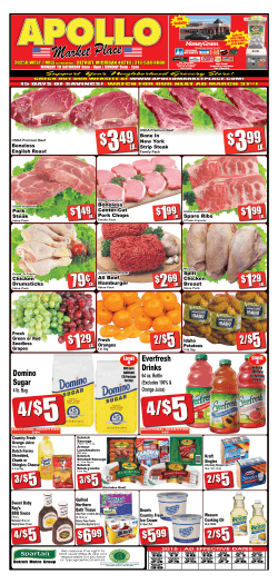 Weekly Ad - Apollo Market