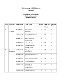 M.Phil. - Periyar University