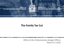 The Family Tax Cut