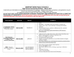 March 2015 - Newport News Public Schools