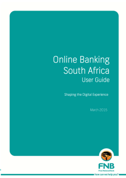 Online Banking South Africa