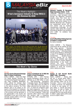 MALAYSIAeBiz - Bernama.com