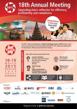 ARTC 18th Annual Meeting - Global Technology Forum