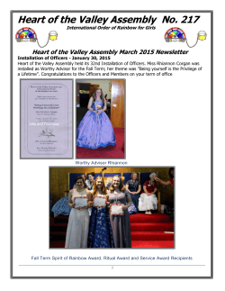 Heart of the Valley Assembly No. 217