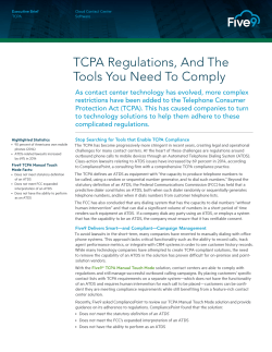 TCPA Regulations, And The Tools You Need To Comply