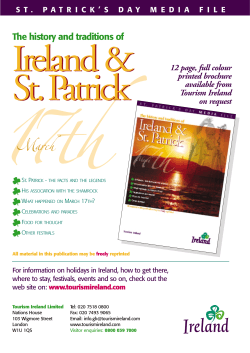 Tourism Ireland`s - Saint Patrick Centre
