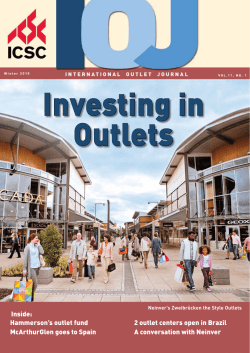 Hammerson`s outlet fund McArthurGlen goes to Spain inside: 2