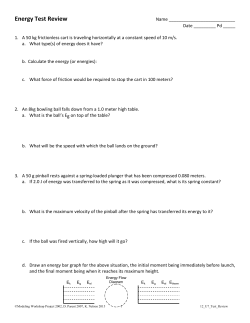Energy Test Review Questions