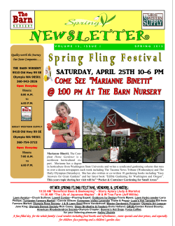 Read our Spring newsletter.