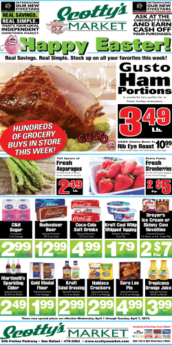 Weekly Ad - Scotty`s Market