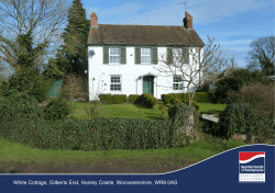 White Cottage, Gilberts End, Hanley Castle, Worcestershire, WR8 0AS