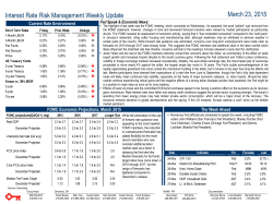 KeyBank Interest Rate Risk Management Weekly