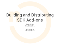 sdk:add-on - The Linux Foundation