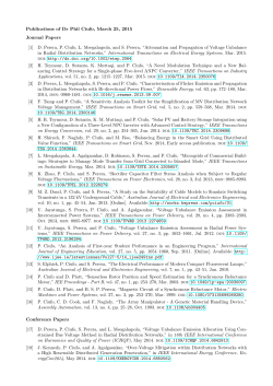 Dr Phil Ciufo`s complete list of publications