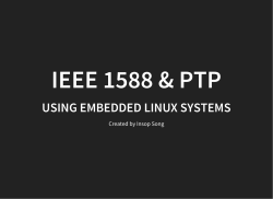 (PTP) using embedded Linux systems