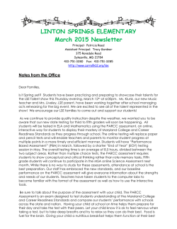 Current School Newsletter - Carroll County Public Schools