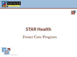 Superior HealthPlan STAR Health Program
