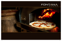 pizza e cucina - Fontana Forni USA