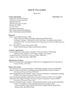 Curriculum Vitae