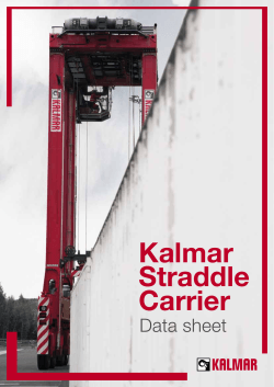 Kalmar Straddle Carrier