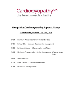 Hampshire Cardiomyopathy Support Group