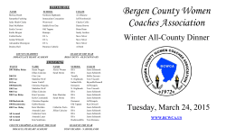Bergen County Women Coaches Association