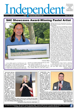 SAC Showcases Award-Winning Pastel Artist