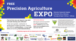 FREE Precision Agriculture EXPO