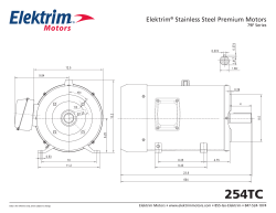 Elektrim�� Stainless Steel Premium Motors