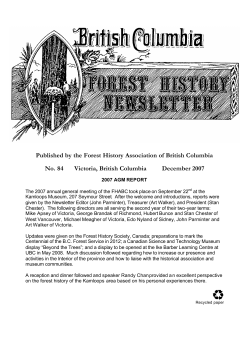 PDF file - Ministry of Forests, Lands and Natural Resource Operations