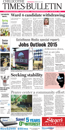 Jobs Outlook 2015 - Times News Group E