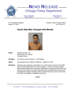 NEWS RELEASE