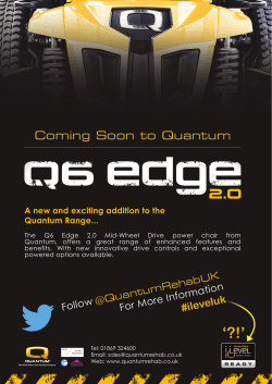 Q6 Edge 2.0 Coming Soon
