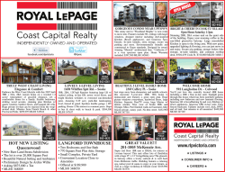 Weekly Times Colonist Ad