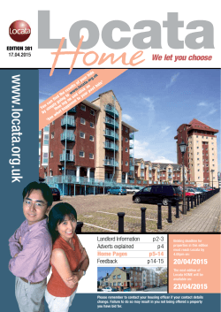 Locata HOME Magazine