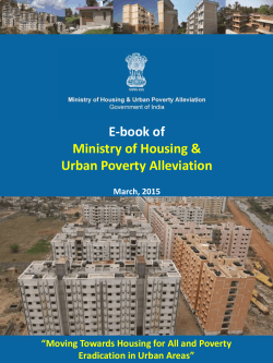 E-book of Ministry of Housing & Urban Poverty Alleviation