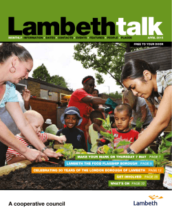 Lambeth talk April 2015