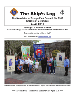 ships log - april 2015