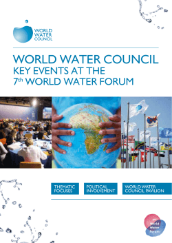 WORLD WATER COUNCIL