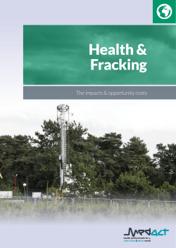 Health & Fracking