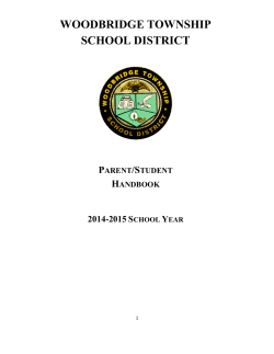 District Parent/Student Handbook