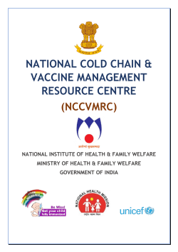 NATIONAL COLD CHAIN & VACCINE MANAGEMENT