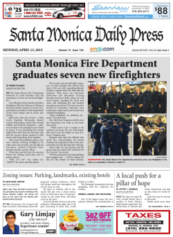 Santa Monica Fire Department graduates seven new firefighters