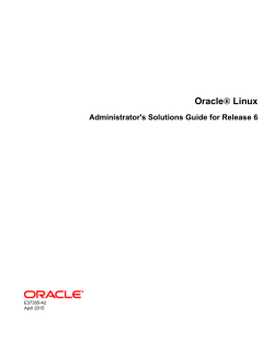 Administrator`s Solutions Guide for Release 6
